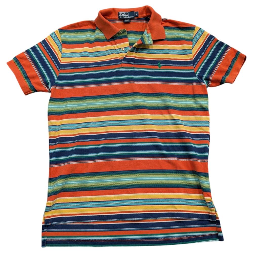 90s/Y2K Polo Ralph Lauren Multi Colored striped Shirt